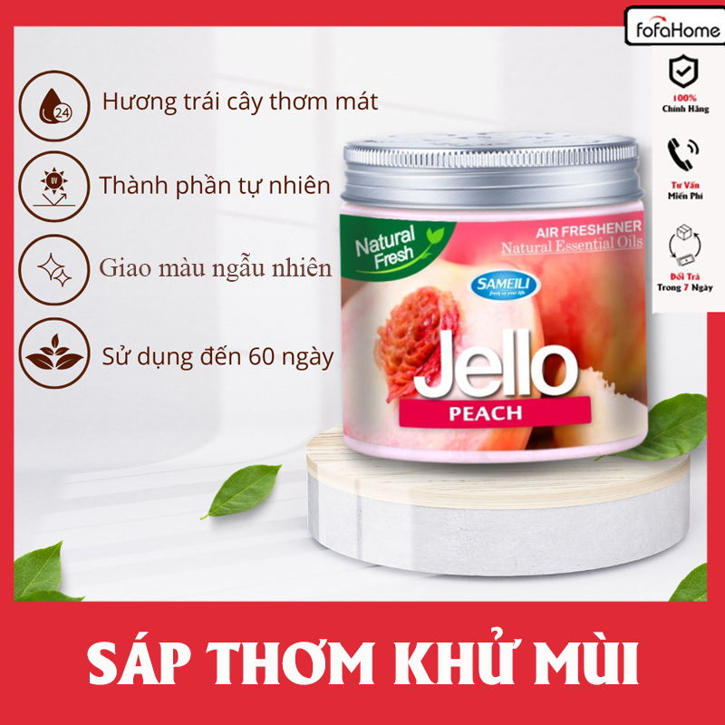 Sáp Thơm Ô Tô Cao Cấp Jello Pure Aroma Hương Trái Cây Tự Nhiên Khử Mùi Xe Hơi Và Tỏa Hương Thơm Mát Giao Hương Ngẫu Nhiên