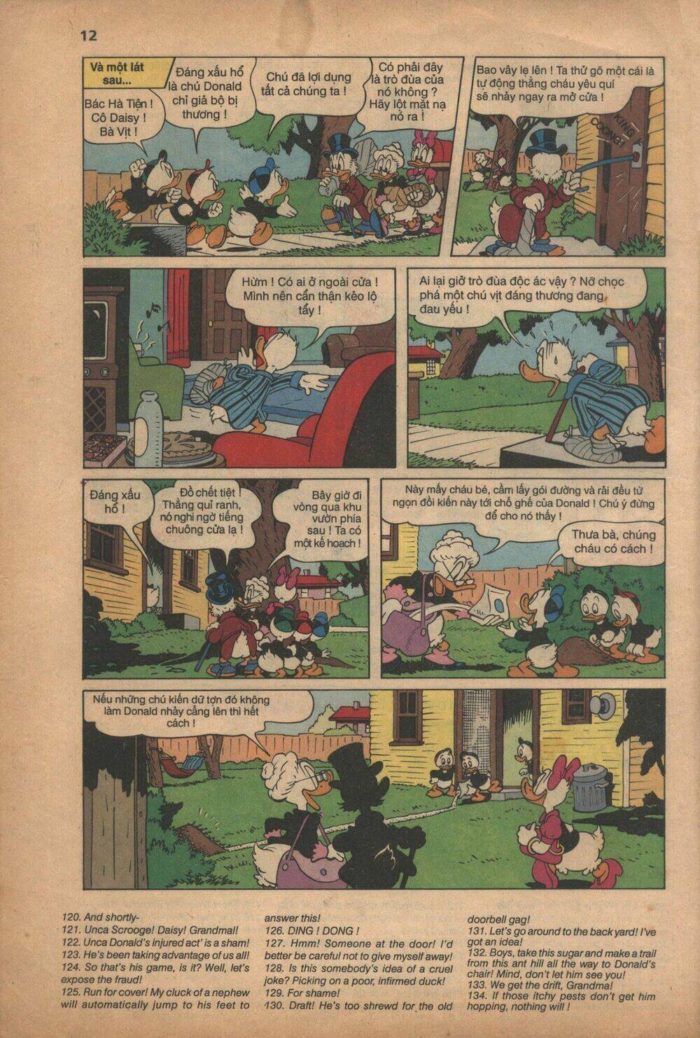 donald và bạn hữu chapter 1 12