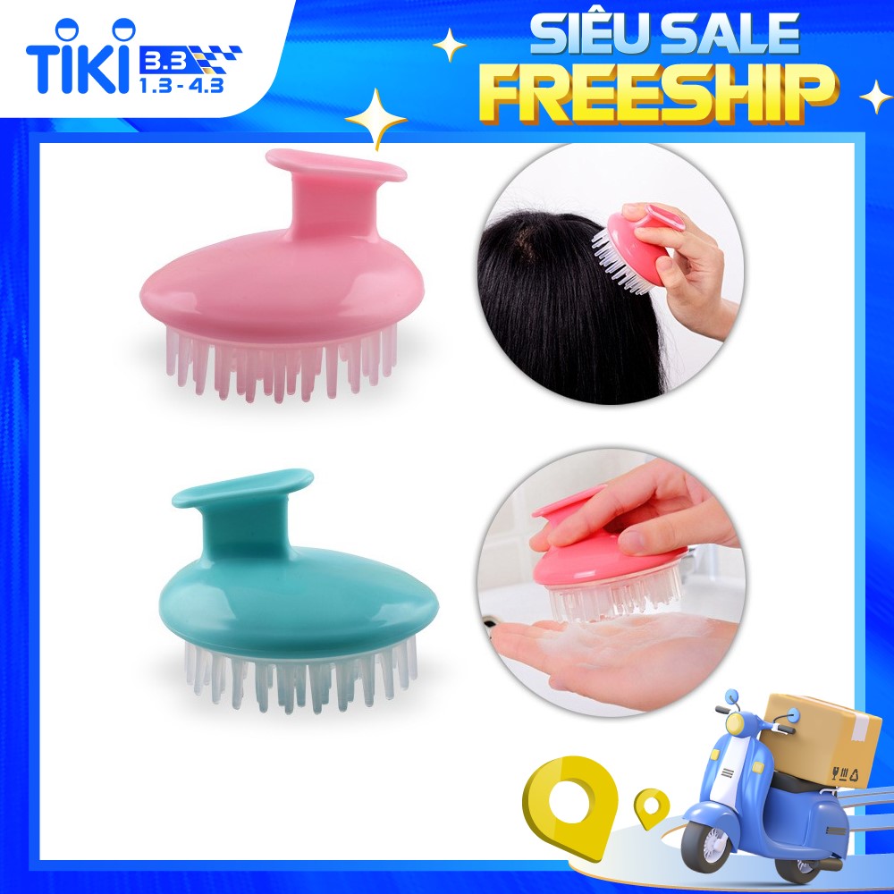 Lược Gội Đầu Massage Da Đầu Đa Năng - HENRYSA