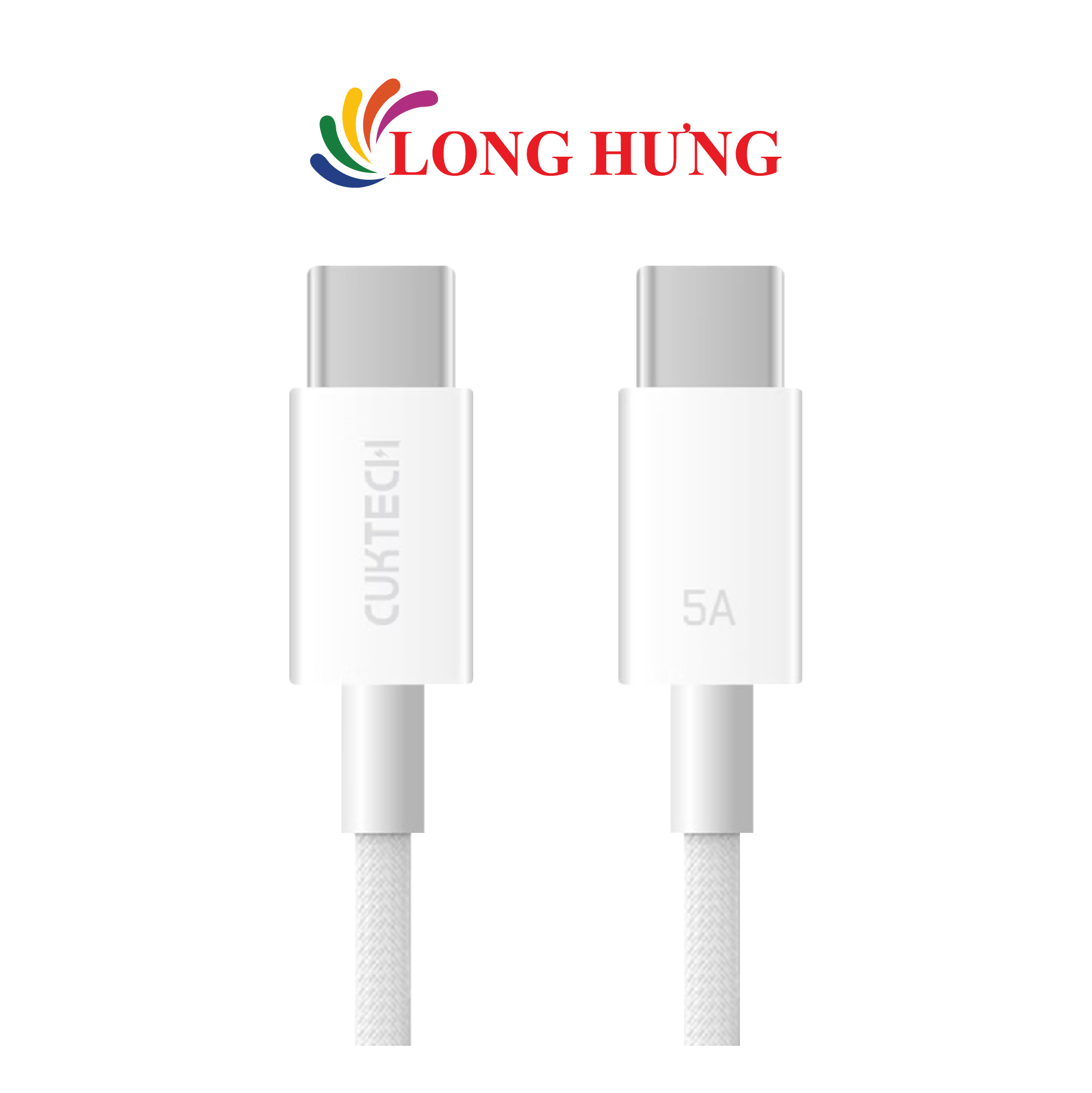 Cáp USB Type-C to Type-C Cuktech Braided 240W CTC515N/CTC520P - Hàng chính hãng