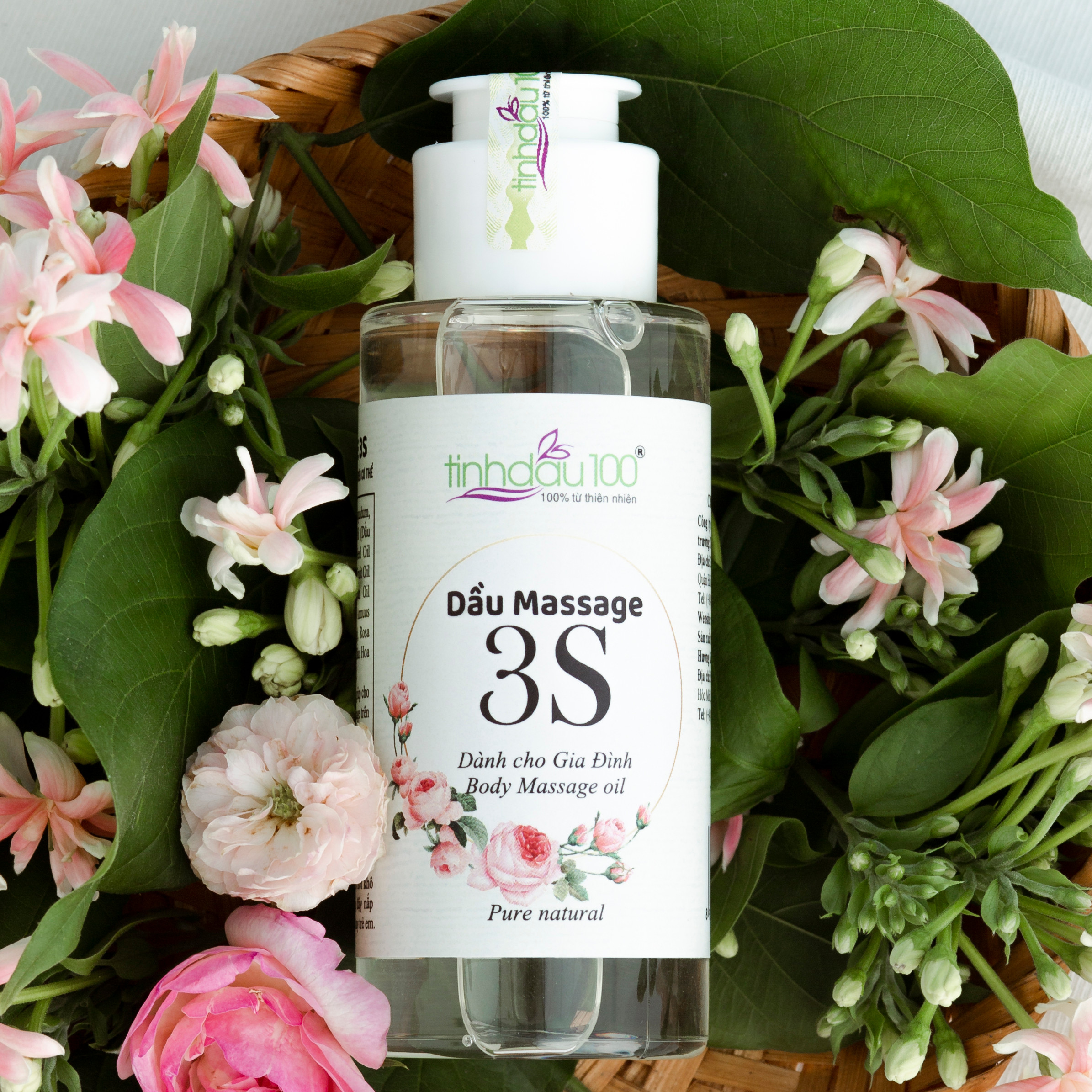 Dầu massage 3S. Dành cho vợ chồng. Tặng thêm video hướng dẫn Massage. Sử dụng ở gia đình hoặc mang đi du lịch rất tiện