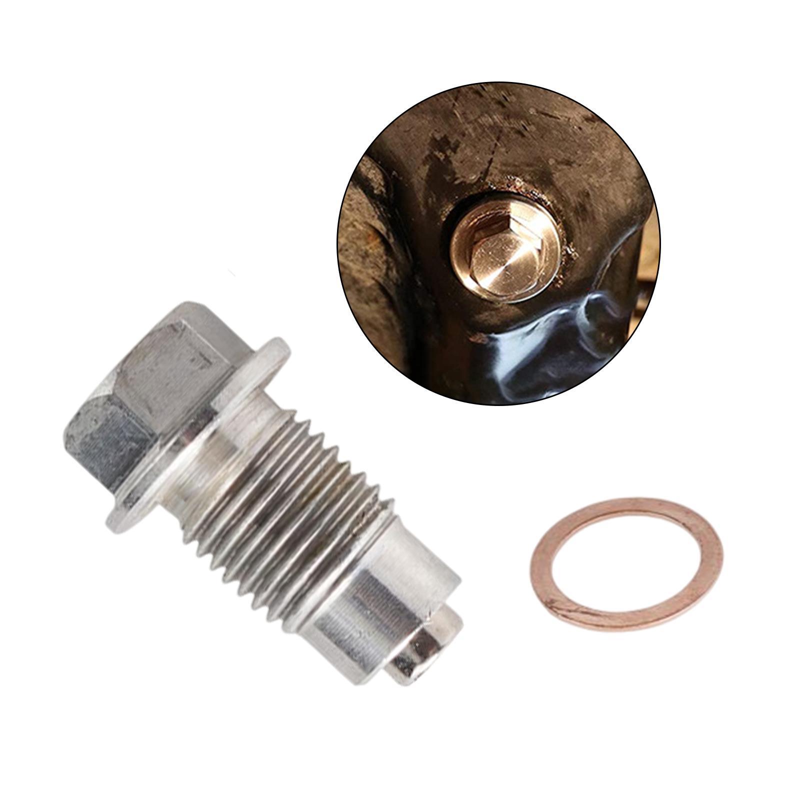 Oil Drain Plug Bolt Screw Accessories Durable for Most Cars