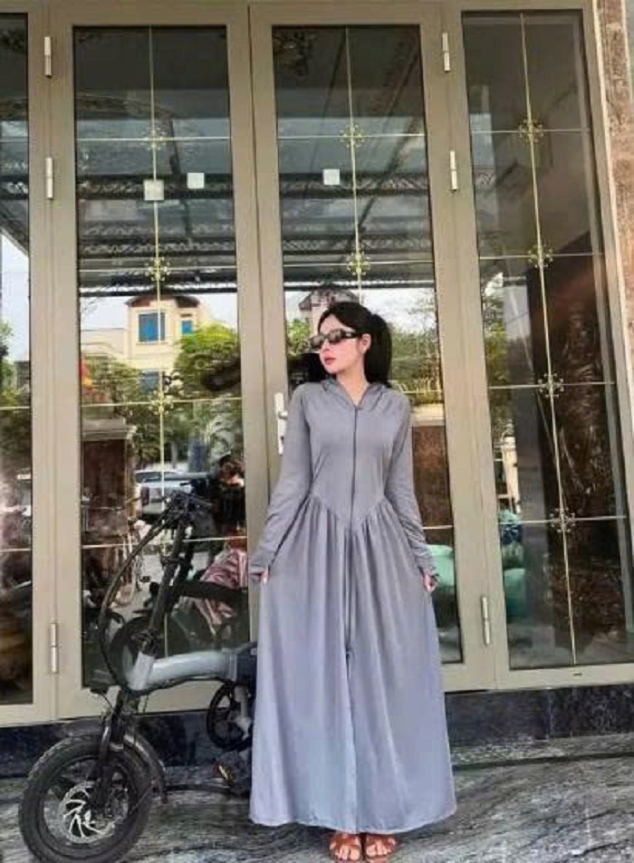 [KoSuyTu] ÁO CHỐNG NẮNG Dáng Dài, Chất Thun Băng Lạnh Co Giãn 4 Chiều - 1 Lớp 2 Lớp - Mặc Lên Là Đẹp Là Mát