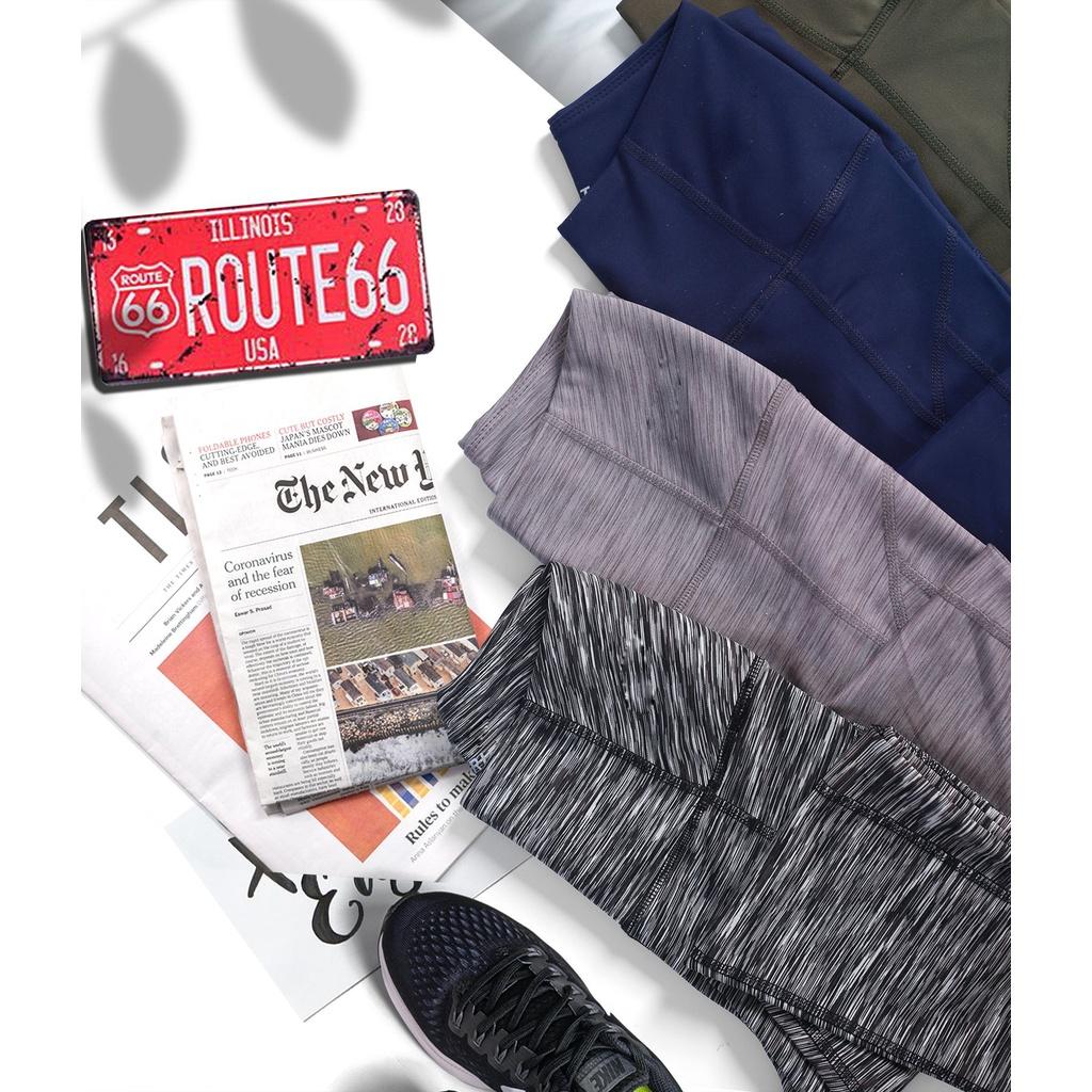 Quần Dài Thể Thao Nữ, Quần Legging Tập Gym Lưng Cao CH123