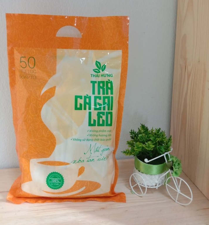 Combo 05 Bịch Trà Cà gai leo Thái Hưng Thải độc gan, mát gan, giải rượu