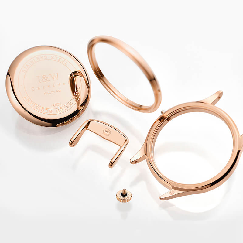 Đồng Hồ Nam IW 516G1 Chính Hãng Full Box Mạ Vàng 18K Chống Nước Kính Saphire Chống Xước Dây Da Cao Cấp Bảo hành 24T