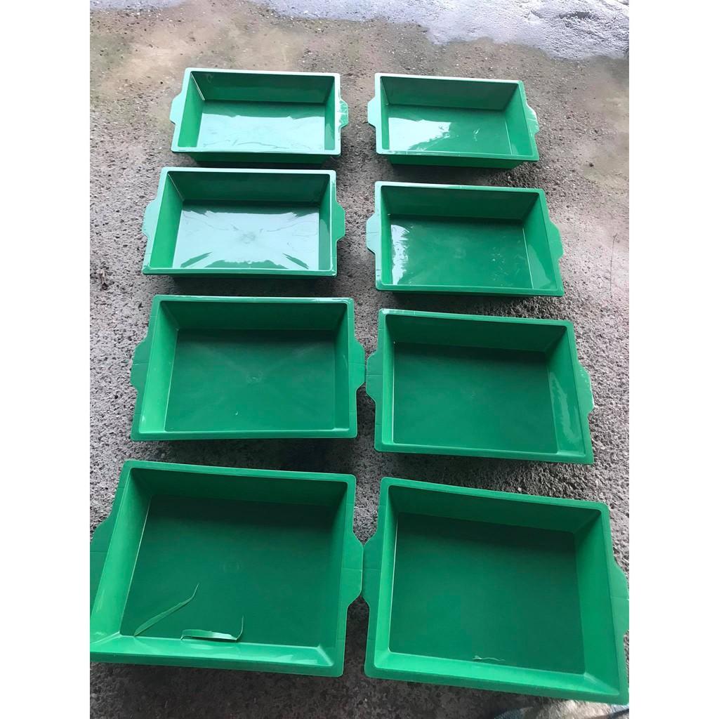 Sale 10 máng trồng rau sạch, rau mầm,  màu đen cực đẹp.