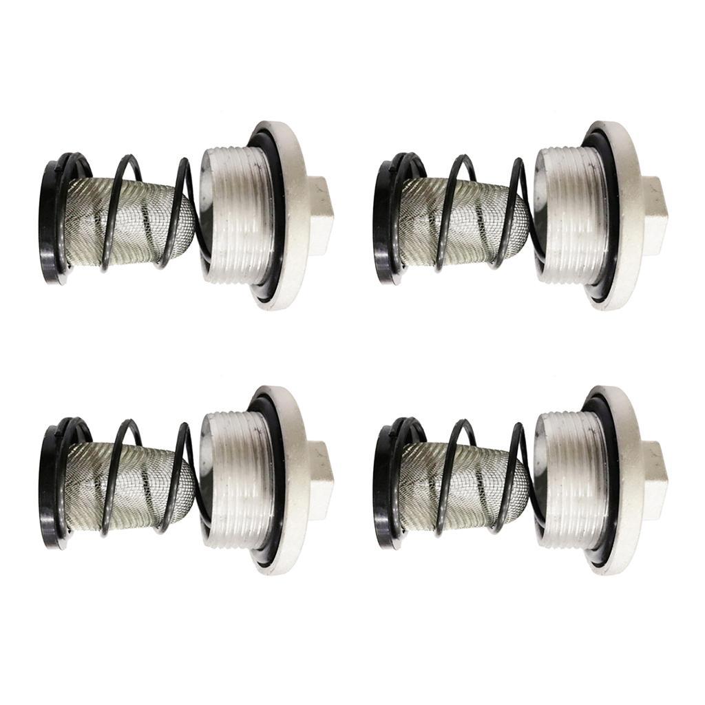 4x Oil Filter Drain Screws for GY6 50-150cc Moped Scooter