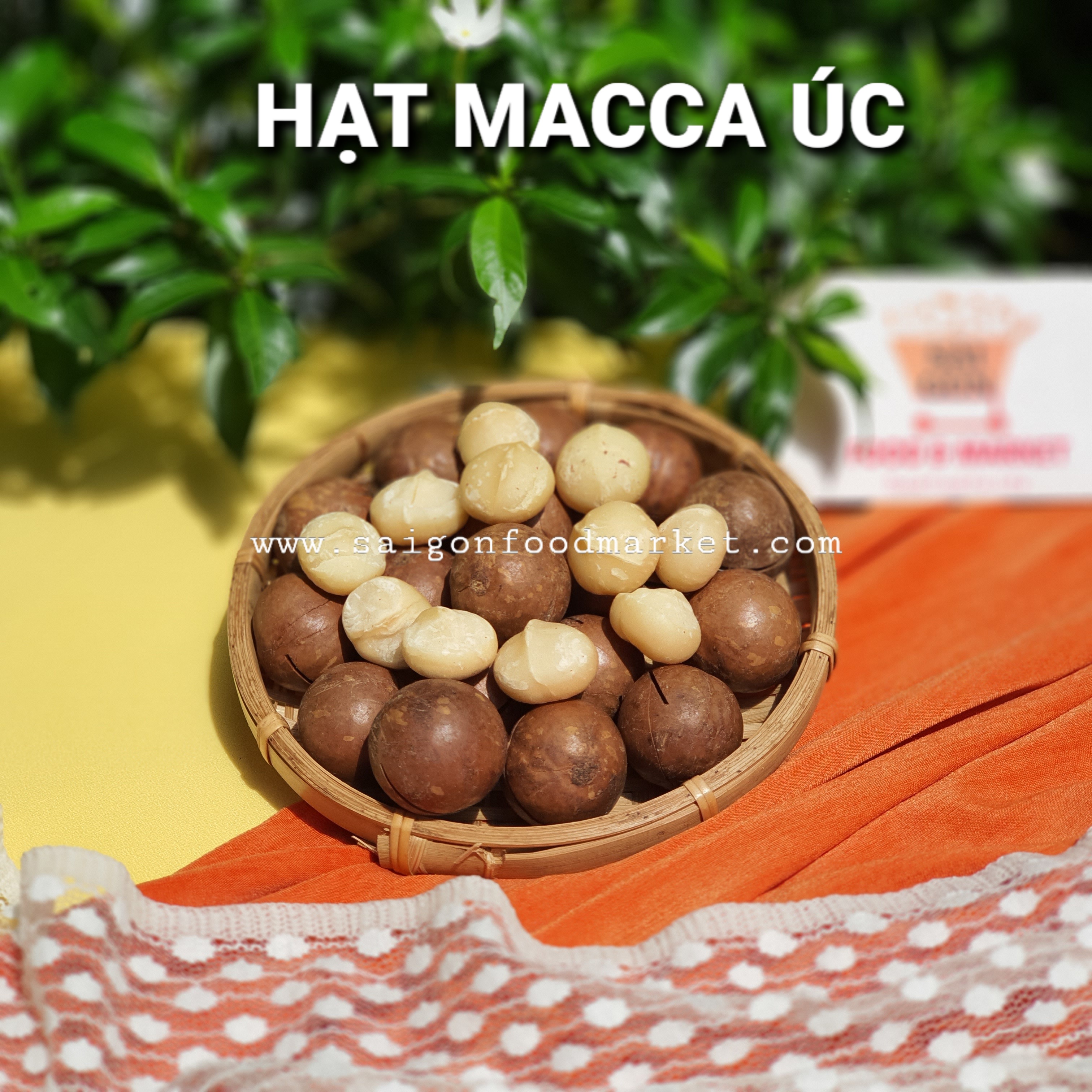 HẠT MACCA ÚC HỘP GIẤY 500GRAM