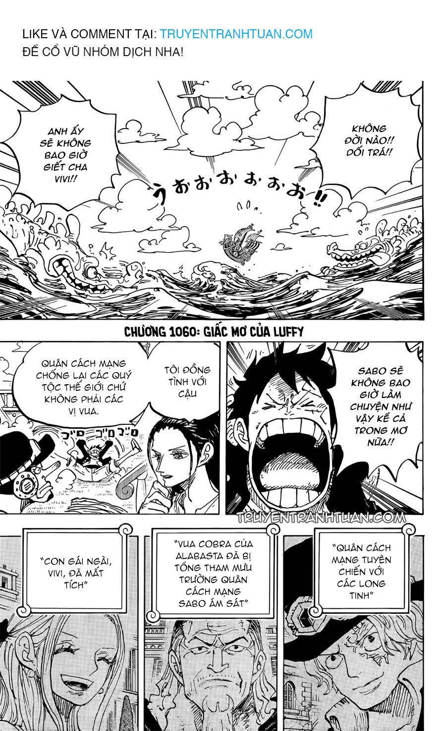 One Piece Chapter 1060 - Trang 3