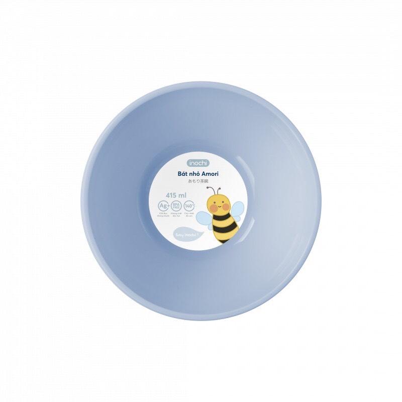 Bát ăn dặm cho bé ăn cơm nhựa chịu nhiệt inochi amori 415ml BAN415 (1 chiếc)