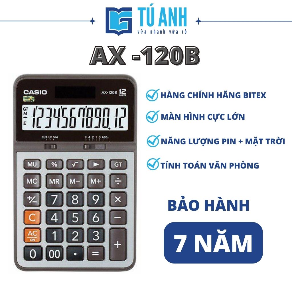 Máy Tính Casio Ax - 120B