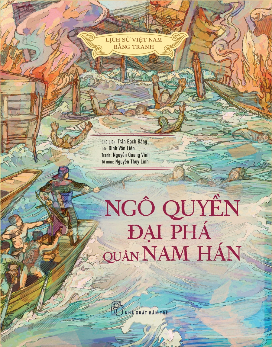 Combo Sách Lịch Sử Việt Nam Bằng Tranh - Bìa Cứng - In Màu Toàn Bộ- NXB Trẻ
