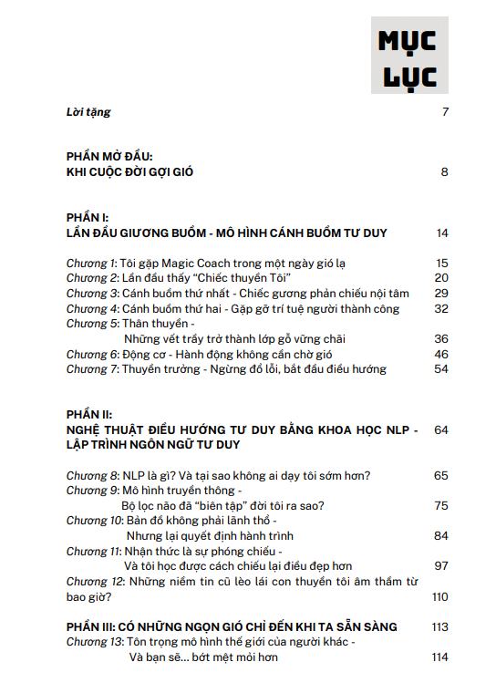 Sách CÁNH BUỒM TƯ DUY