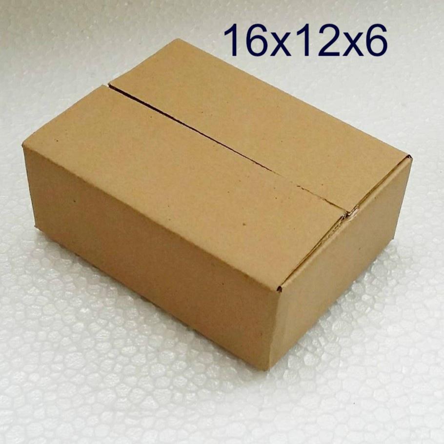 Hộp carton đóng hàng 16X12X6