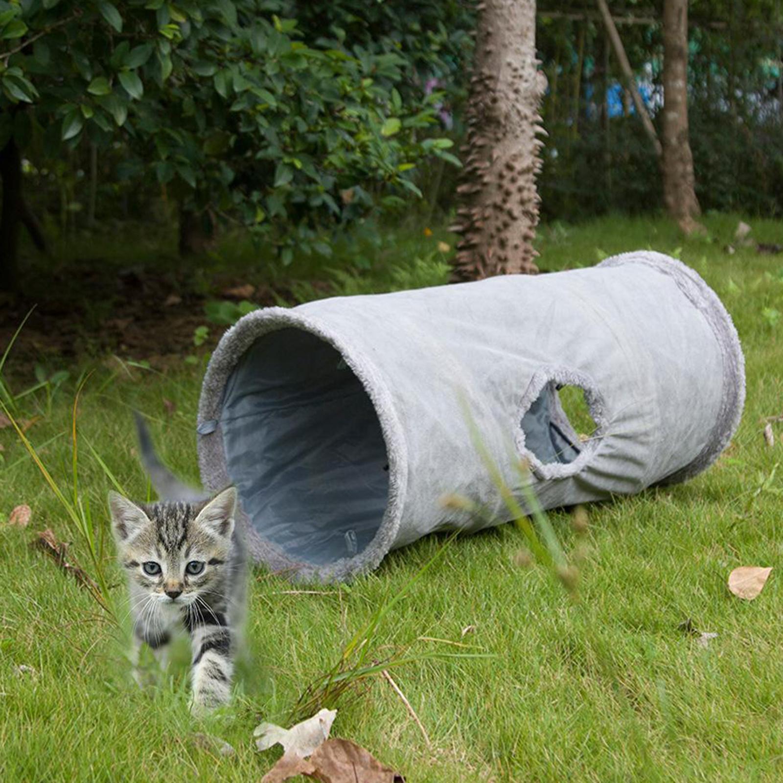 Cat   up Tunnel Pet Tunnel Collapsible Tunnel/Tube 2 Port Activity
