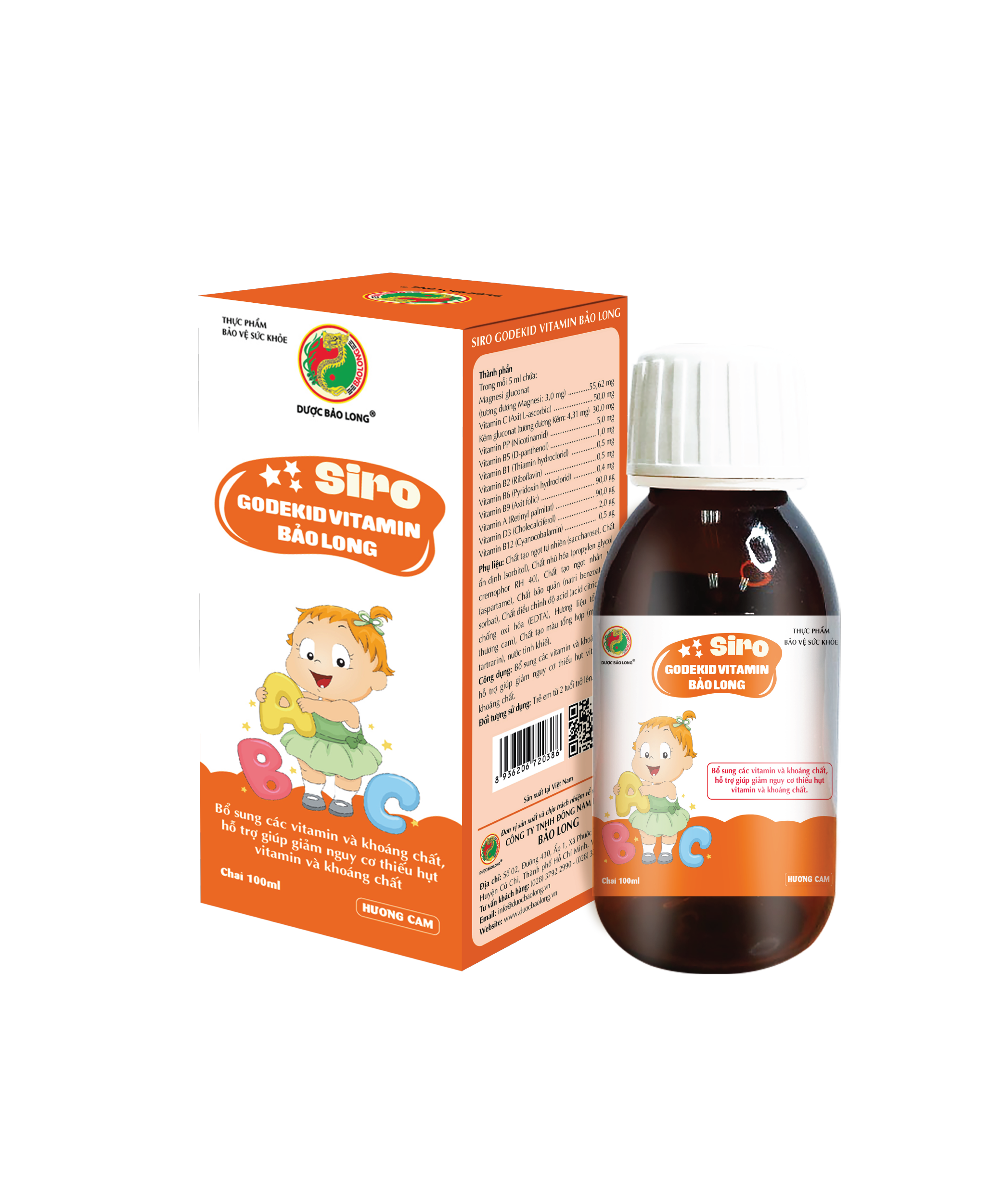 SIRO GODEKID VITAMIN BẢO LONG