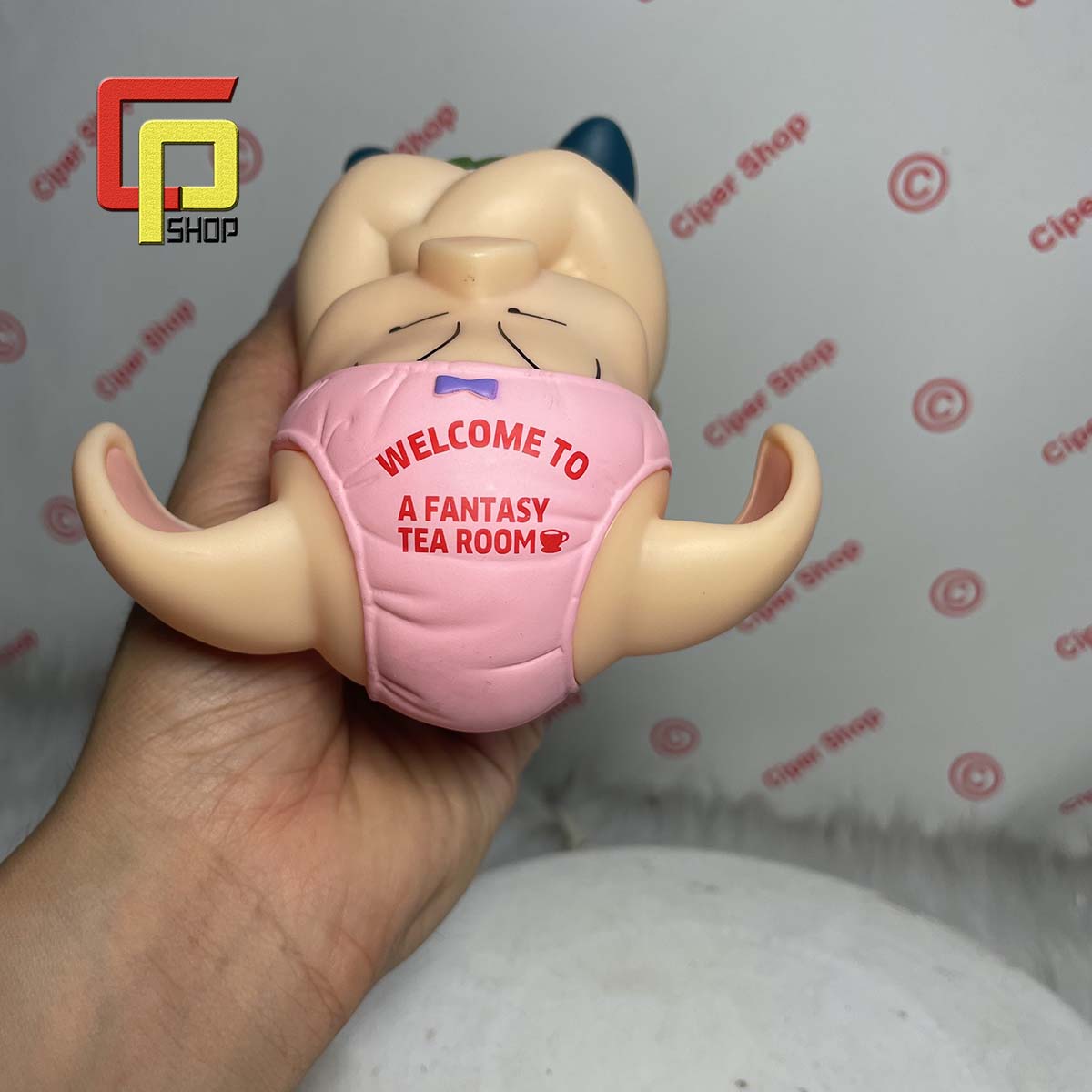 Mô hình Heo Oolong - Đội quần Hồng - Figure Pig Oolong 7 viên ngọc rồng