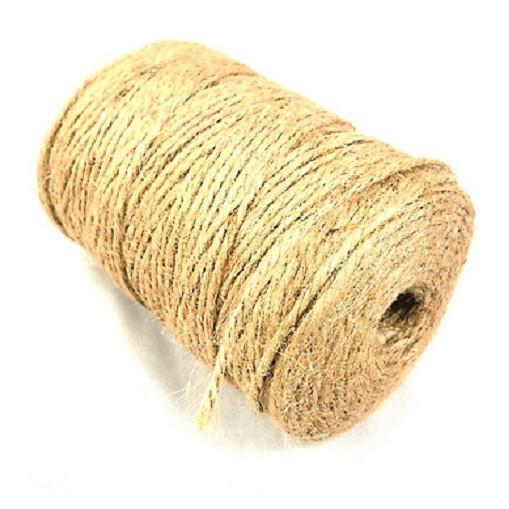 Cuộn dây đay 100m trang trí thủ công handmade