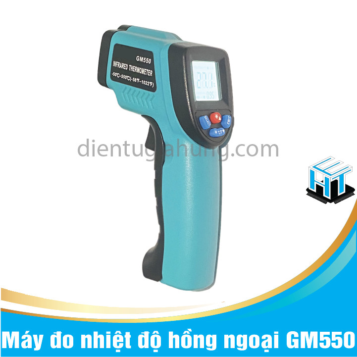 Máy đo nhiệt độ hồng ngoại GM550