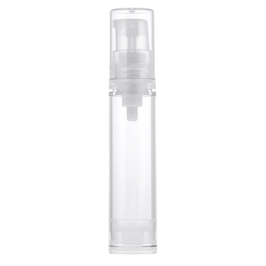 10pcs 10ml Airless Vacuum Pump Tubes Travel Cosmetic Containers Bottles