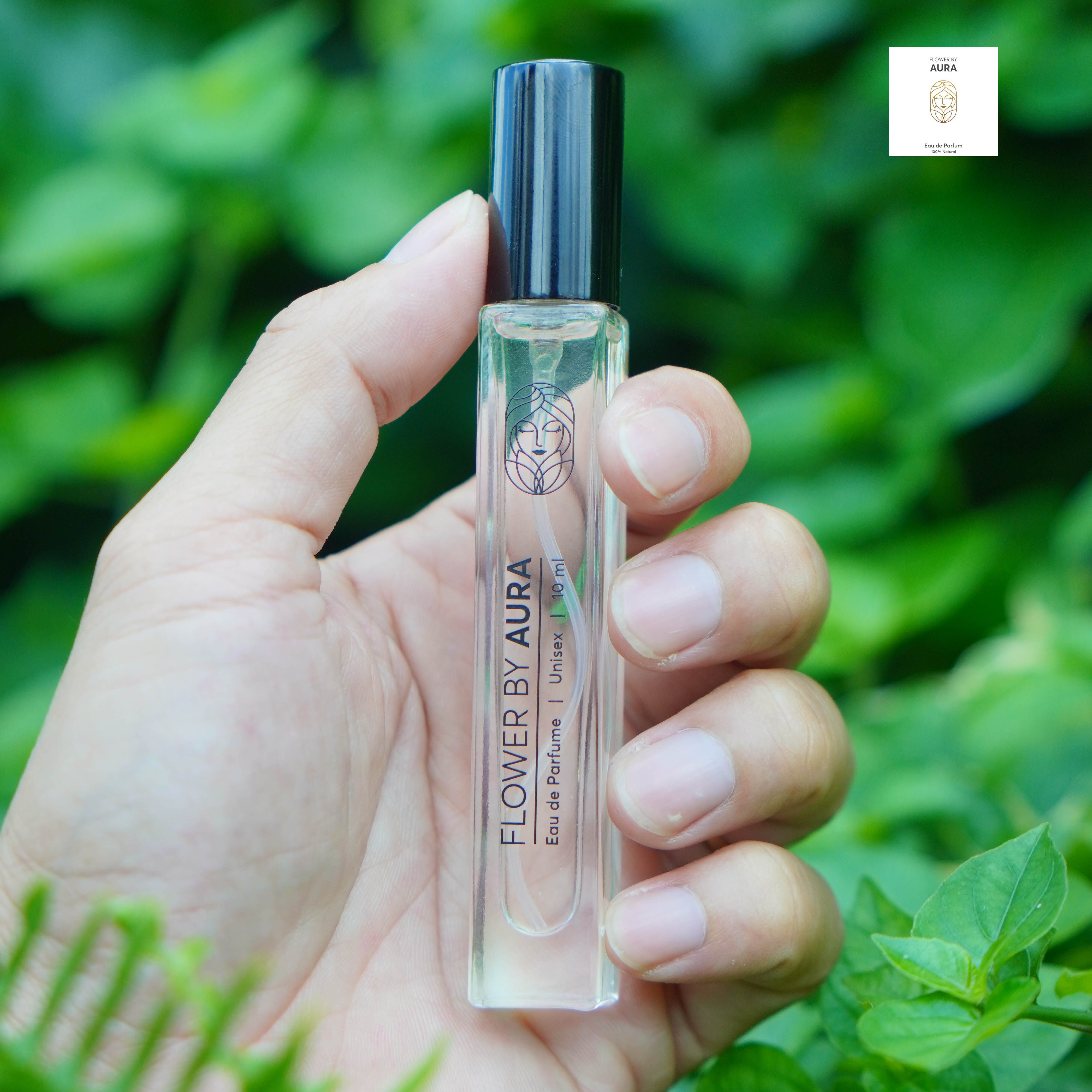 Nước hoa thiên nhiên Flower By Aura_Combo 2 chai Unisex 10ml