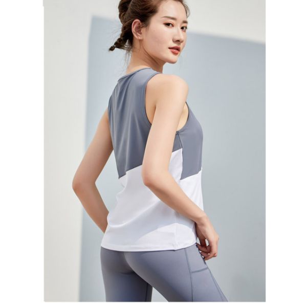 Áo tập Yoga Nữ Cao Cấp - Thiết kế kiểu áo tank trẻ trung năng động - A90 ( áo không kèm mút)