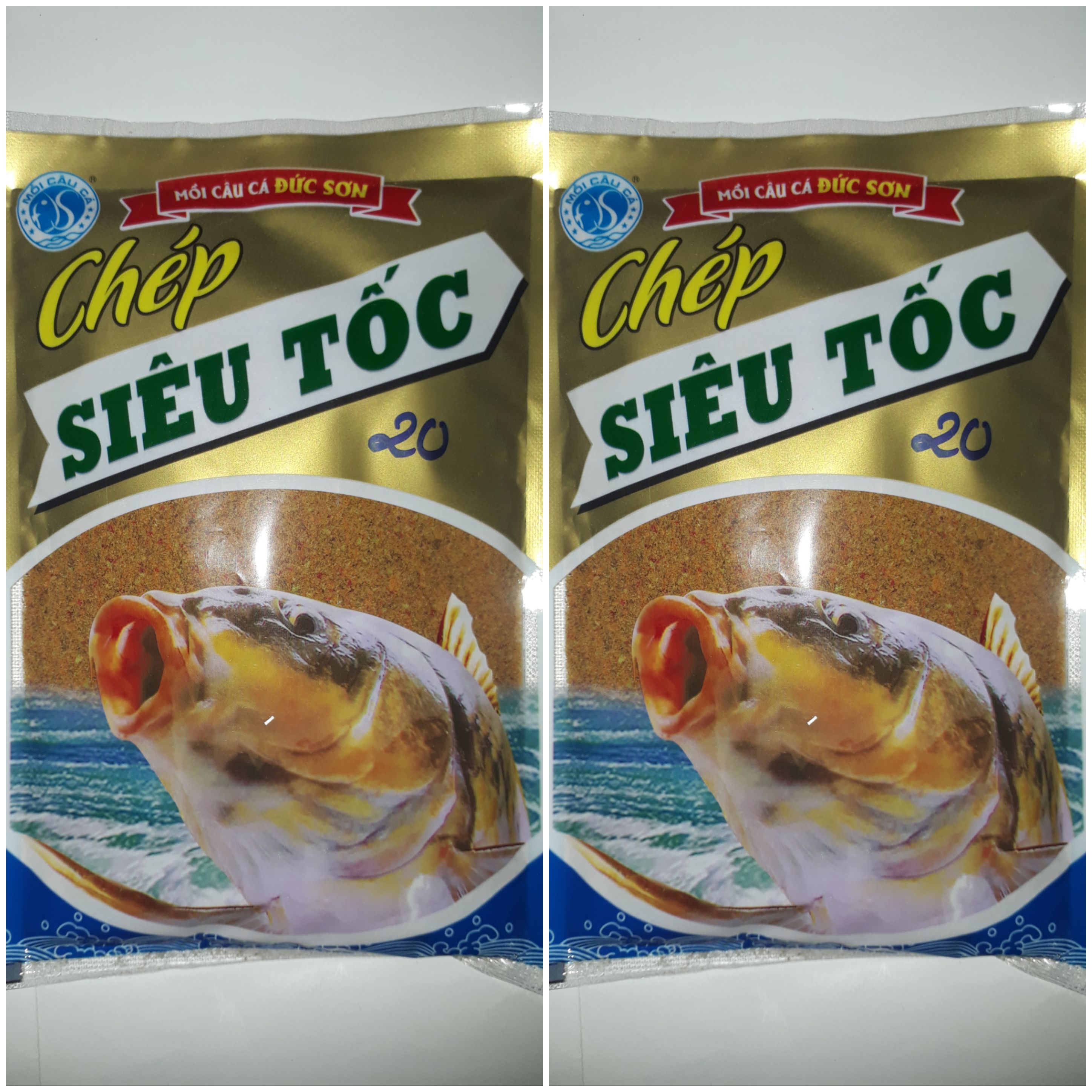 2 gói Mồi Câu Cá Chép Siêu Tốc - Hãng Đức Sơn