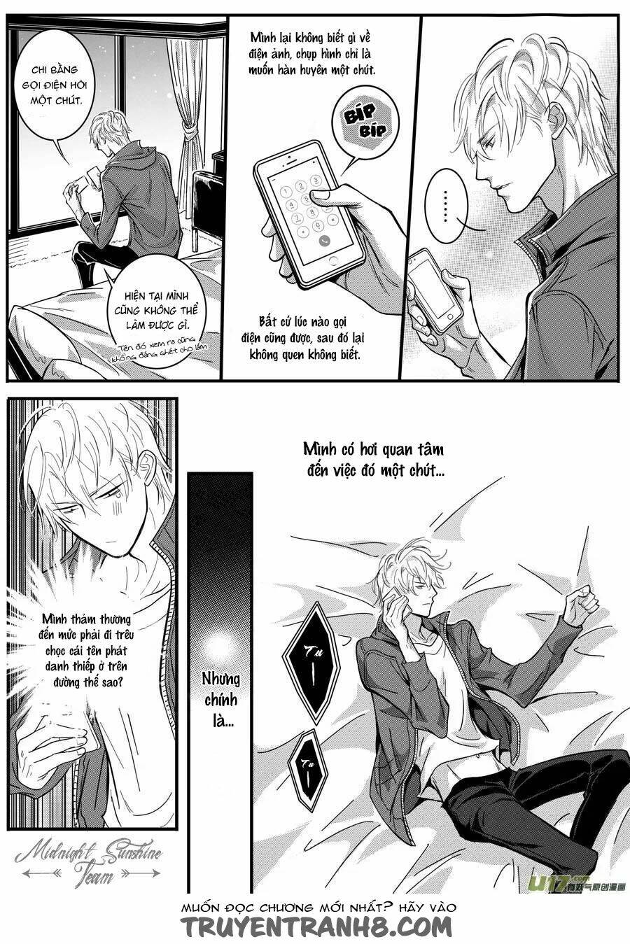 không tâm luyến nhân chapter 8 9