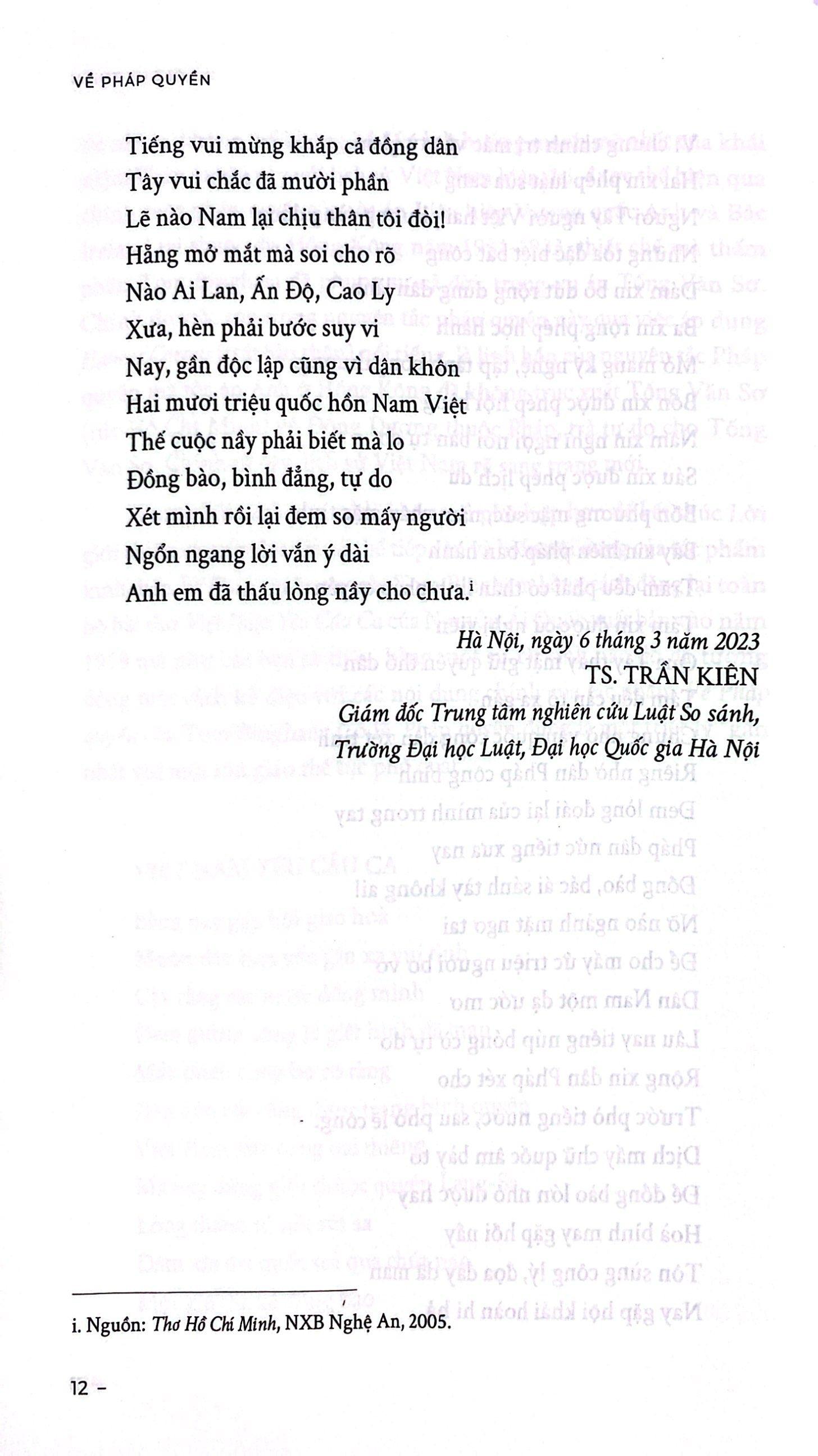 Về Pháp Quyền