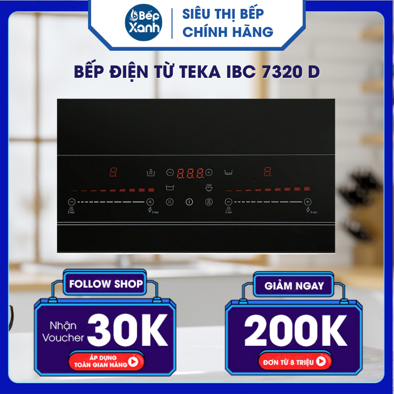 Bếp điện từ TEKA IBC 7320 D - Hàng Chính Hãng