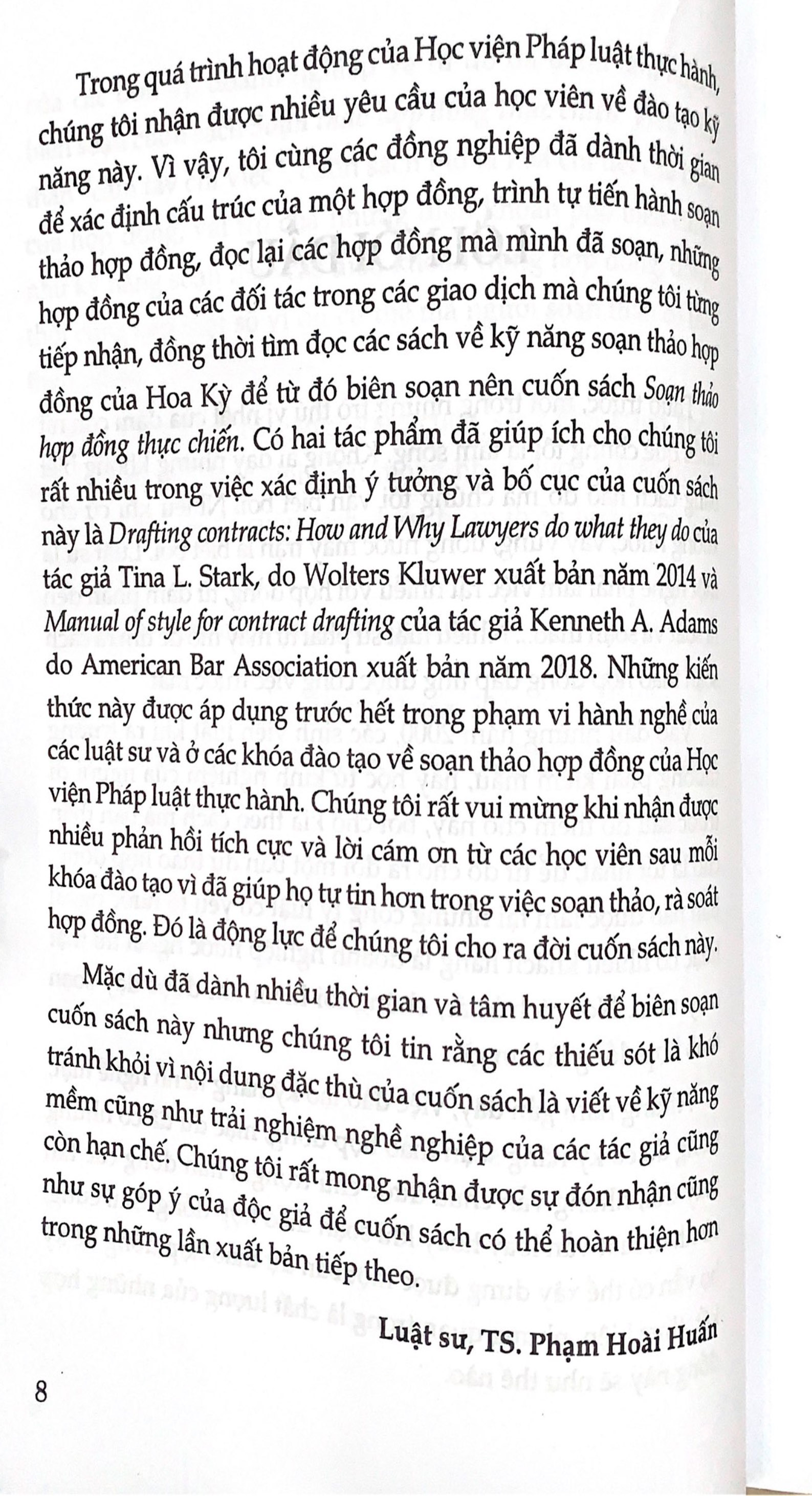 Soạn thảo hợp đồng thực chiến