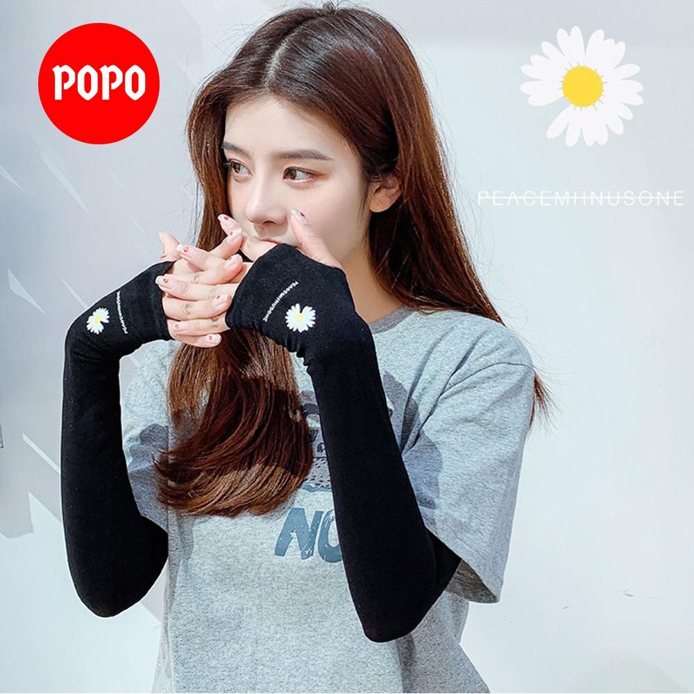 Bao tay chống nắng SPORTY SL01 loại dày chống tia UV chất vải làm mát có giãn 4 chiều