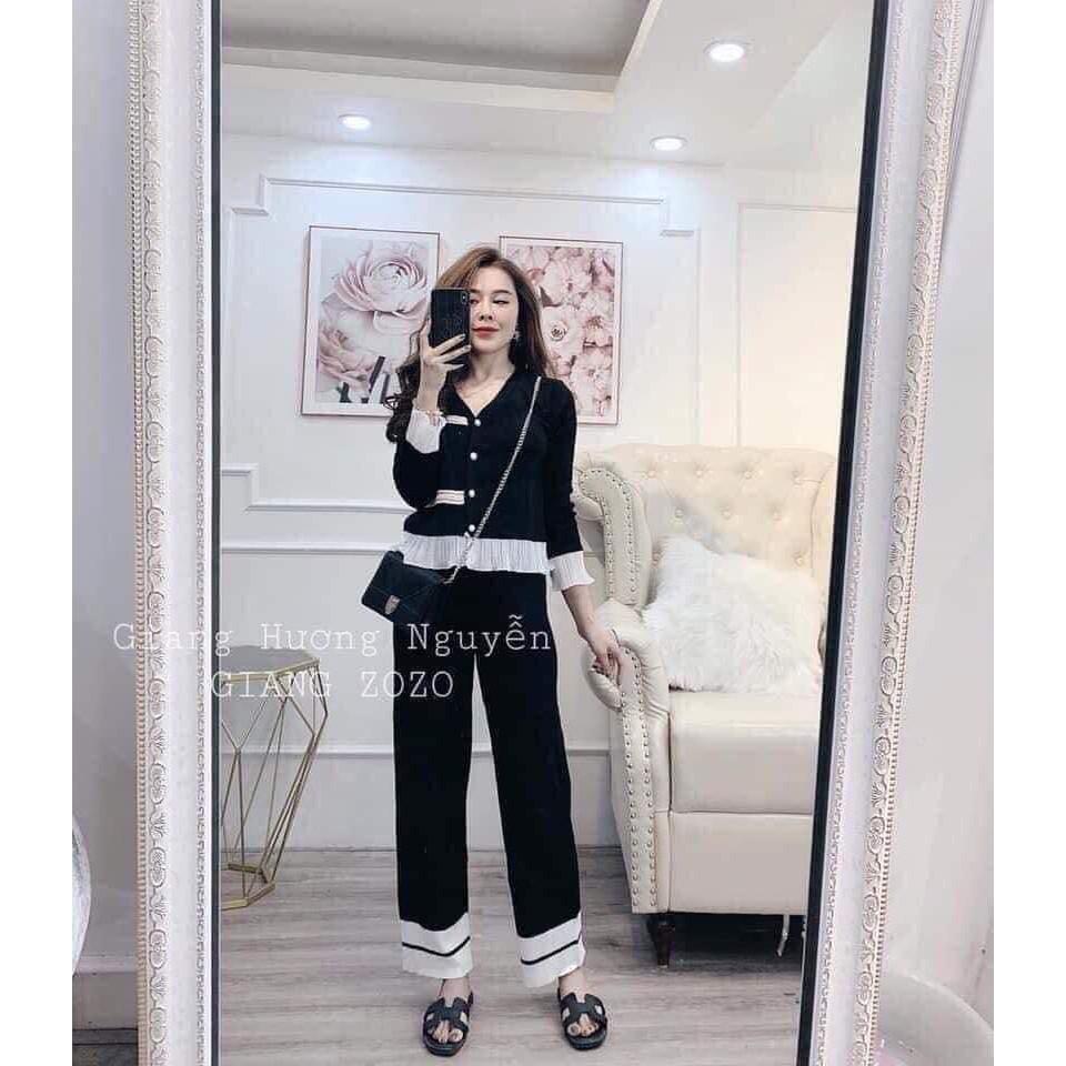 SÉT ÁO LEN VÀ QUẦN HÀNG SIÊU XINH