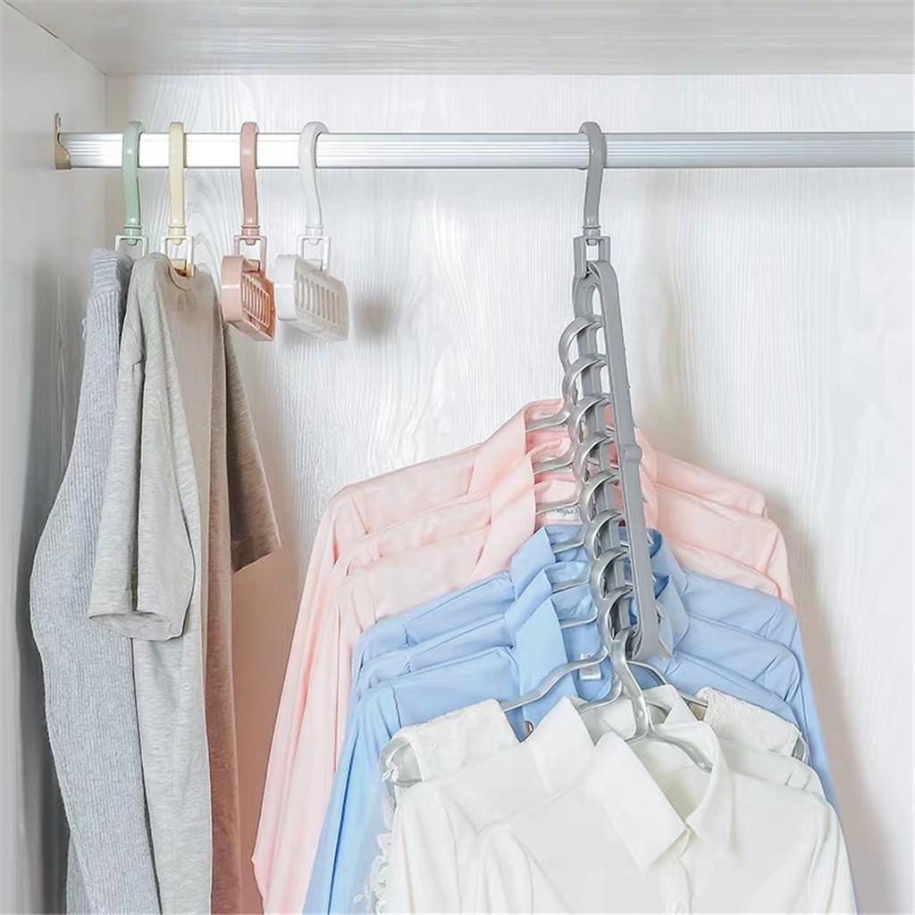 Wardrobe Space Saver Clothes Closet Storage Hanger Organizer