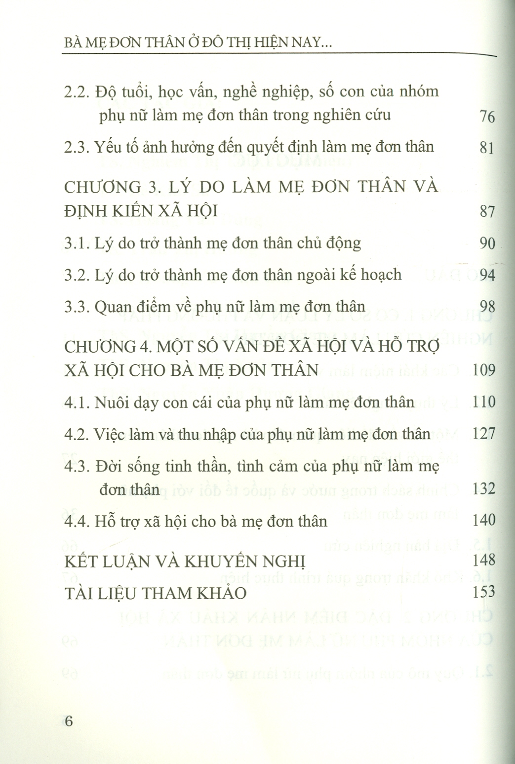 Bà Mẹ Đơn Thân Ở Đô Thị Hiện Nay - Nghiên Cứu Trường Hợp Tại Thành Phố Hà Nội (Sách chuyên khảo)