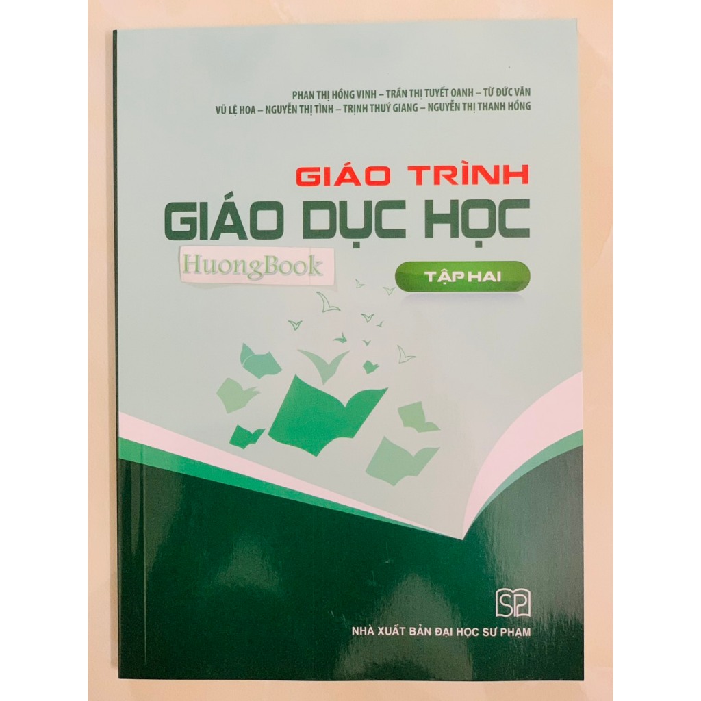 Sách - Giáo trình giáo dục học tập 1,2 - NXB Đại học Sư Phạm