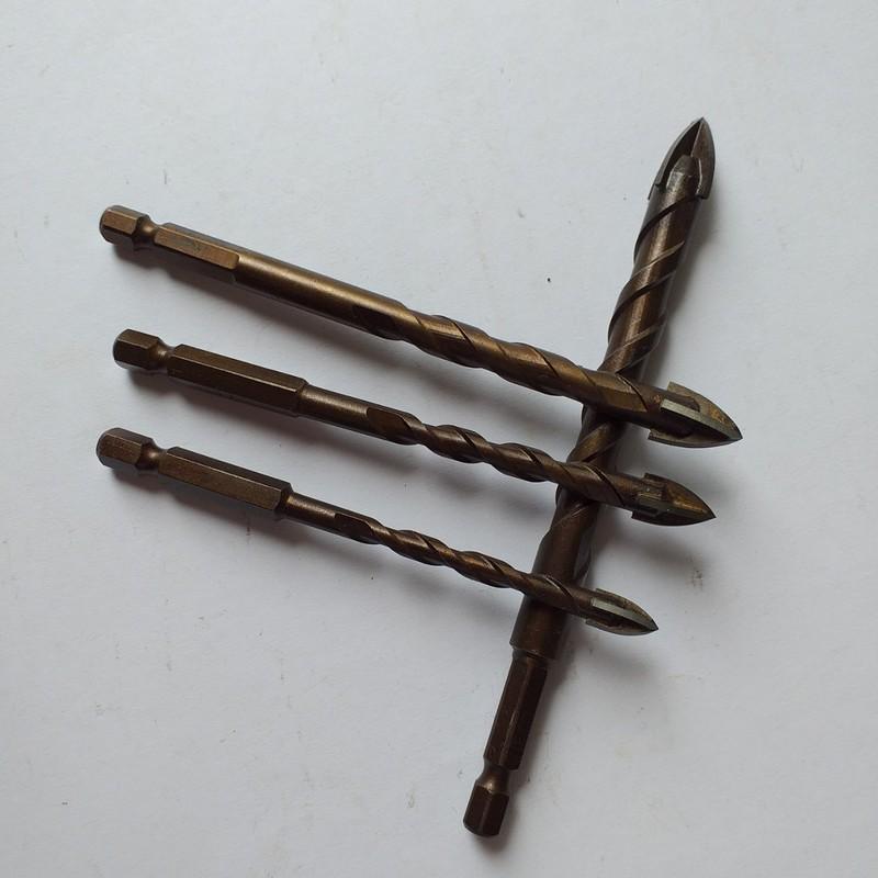 Bộ 4 Mũi khoan Gạch men, Thủy tinh, Đá hoa.
