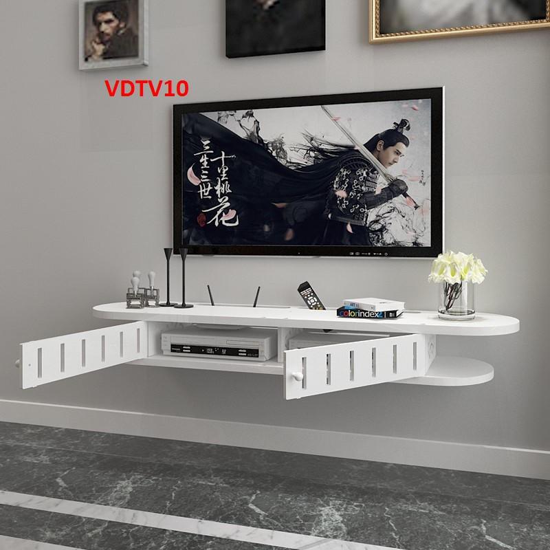 Kệ tivi treo tường trang trí _ Nội thất lắp ráp