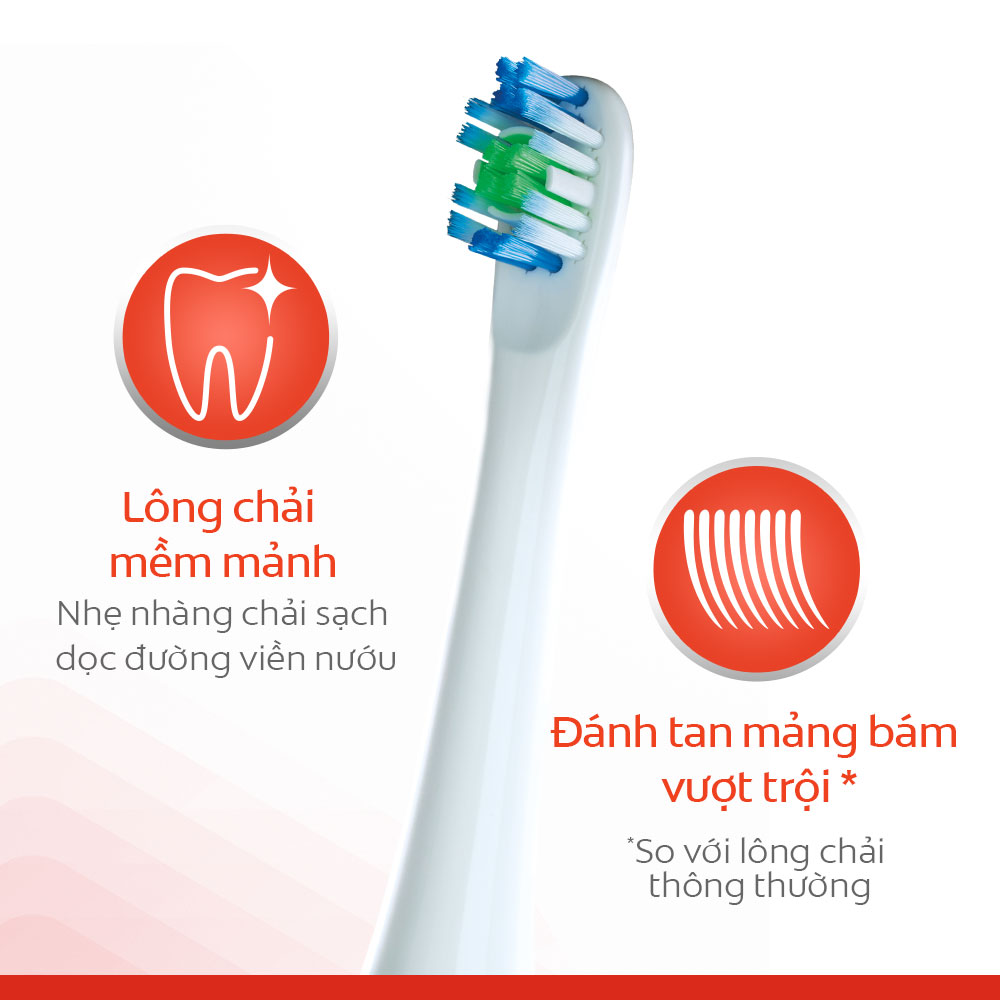 Bàn chải điện thông minh dùng pin Colgate B150 tặng bộ 8 kem đánh răng làm trắng sáng răng