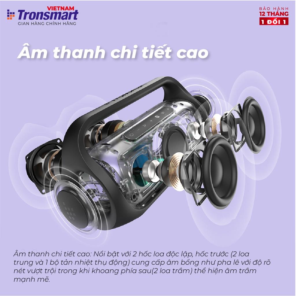 Loa Bluetooth Mini 5.3 ngoài trời chống nước TRONSMART BANG MINI – Đèn Led - Công suất 50W - Chống nước IPX6 - Hàng chính hãng - Bảo hành 12 tháng.