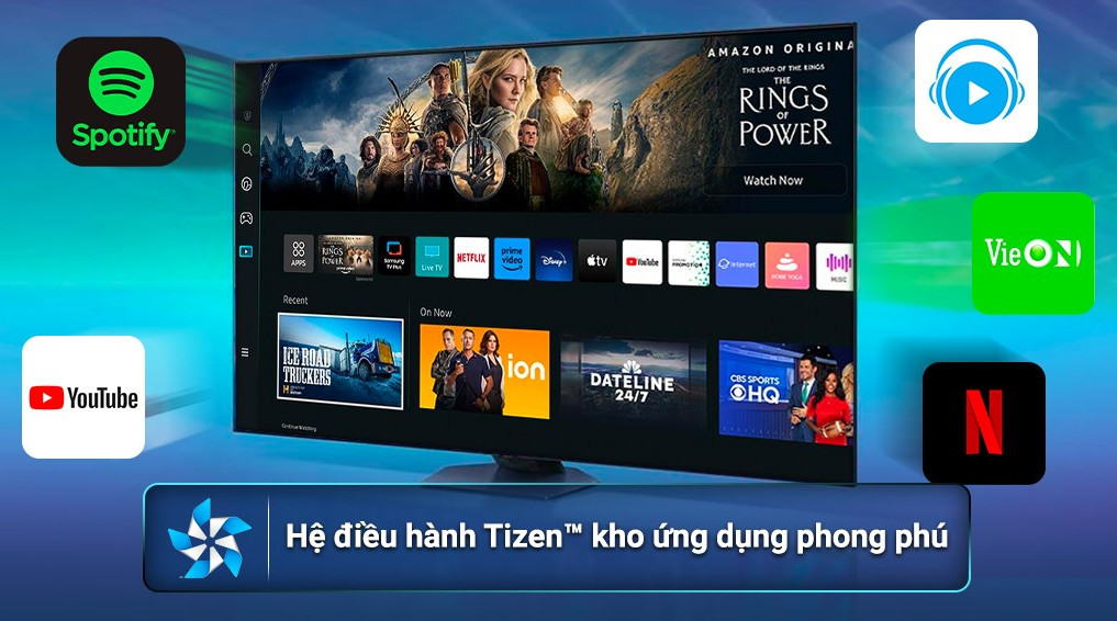 Smart Tivi QLED 4K 75 inch Samsung QA75Q80C - Hàng Chính Hãng - Chỉ Giao Hà Nội