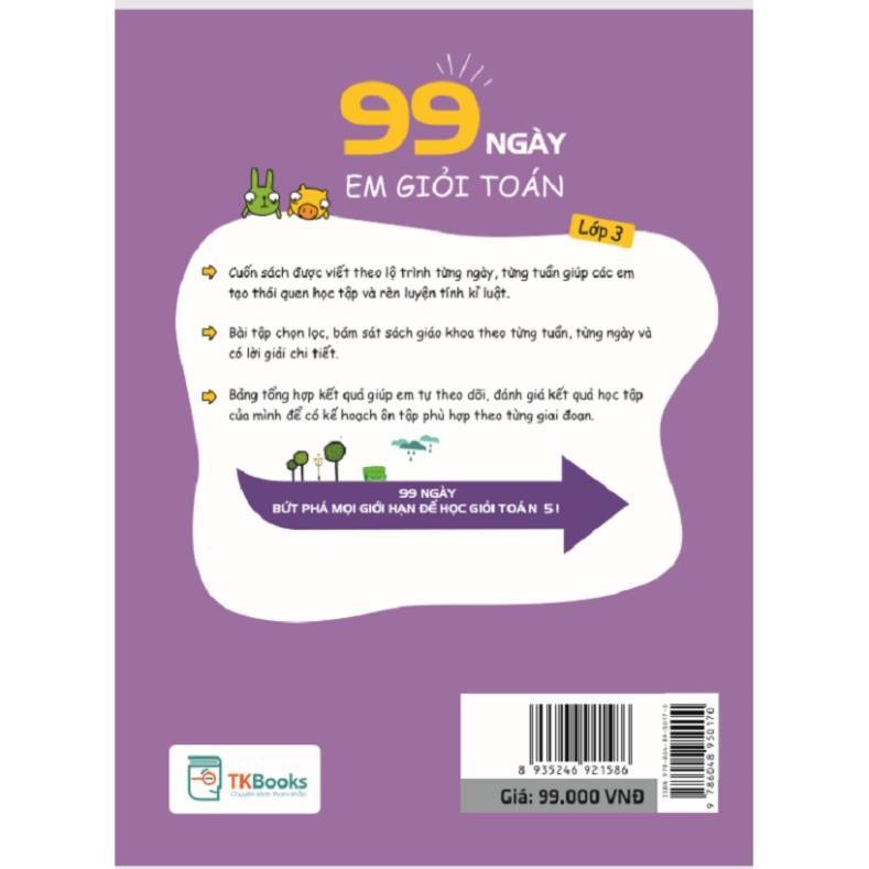 Sách - 99 Ngày Em Giỏi Toán Lớp 3