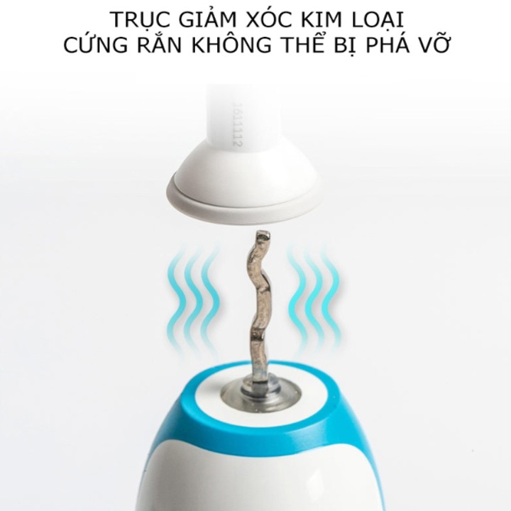 Bàn chải đánh răng điện Philips HX3216/01 có 3 chế độ làm việc - Hàng nhập khẩu