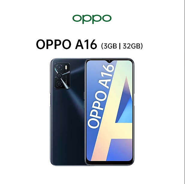 Điện Thoại Oppo A16 (3GB/32G) - Hàng Chính Hãng - ĐKH