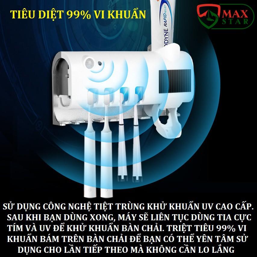 Máy tiệt trùng khử trùng bàn chải tia UV, Hộp đựng bàn chải Nhả kem đánh răng