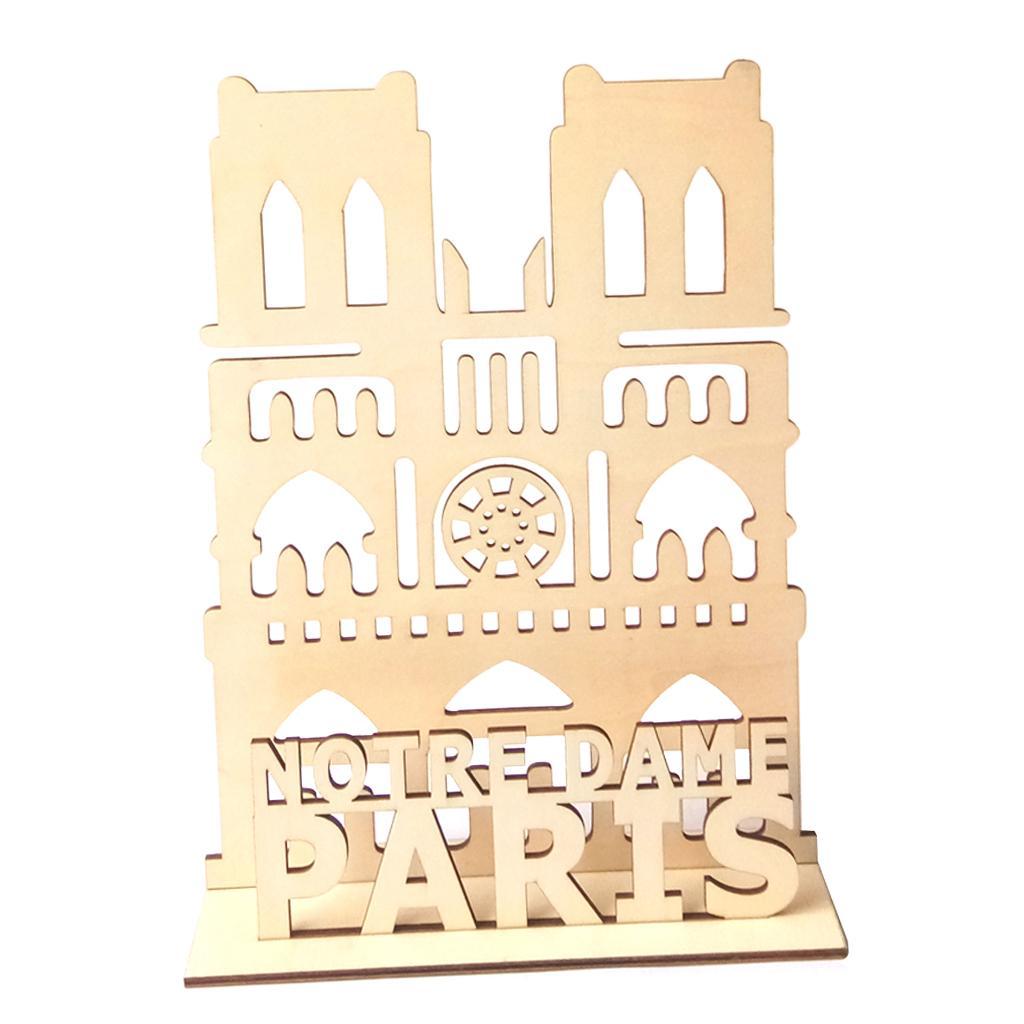 Wooden Decoration Tableware Wooden Crafts Desktop Decor Desktop Ornaments, Notre