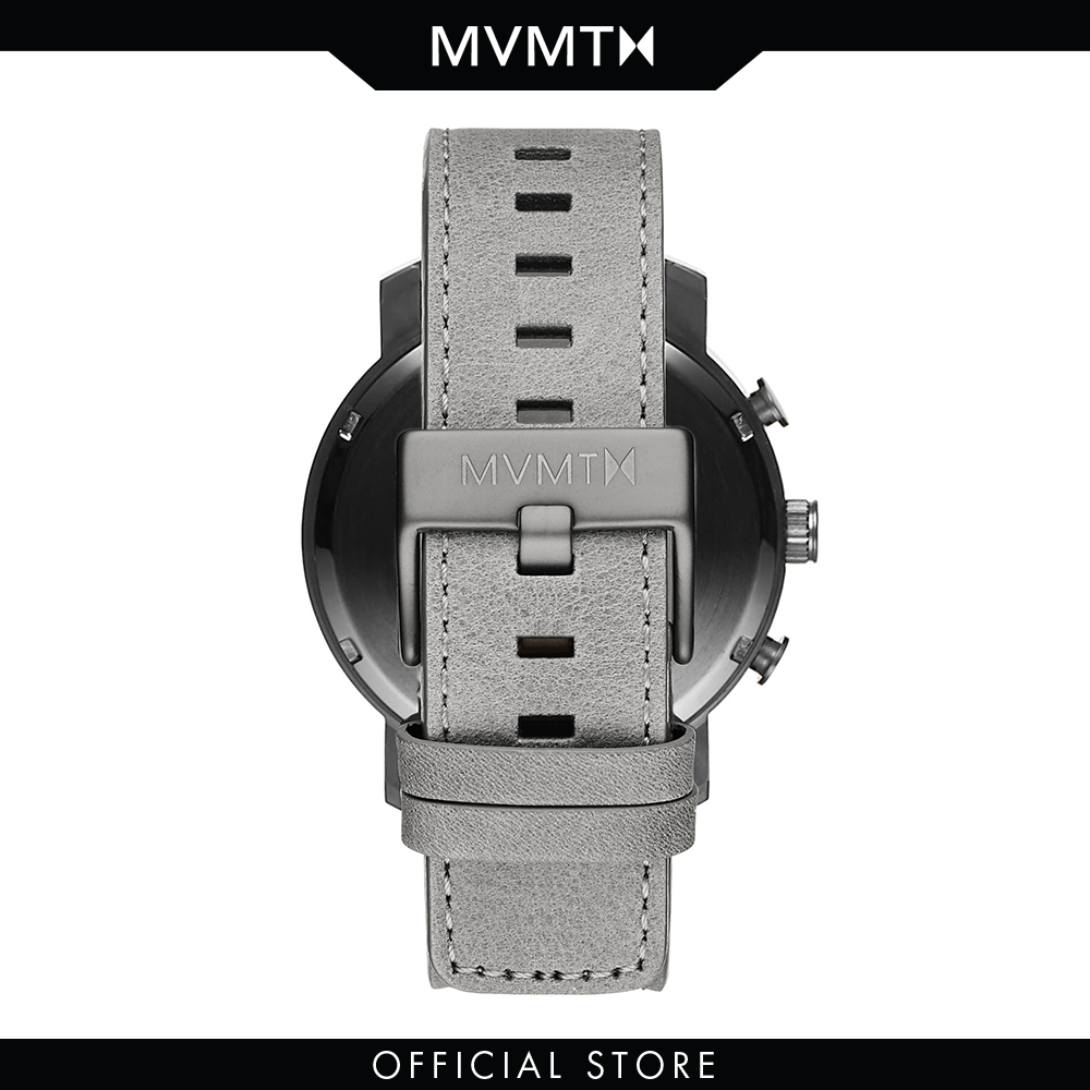 Đồng hồ Nam MVMT dây da 45mm - Chrono D-MC01-BBLGR