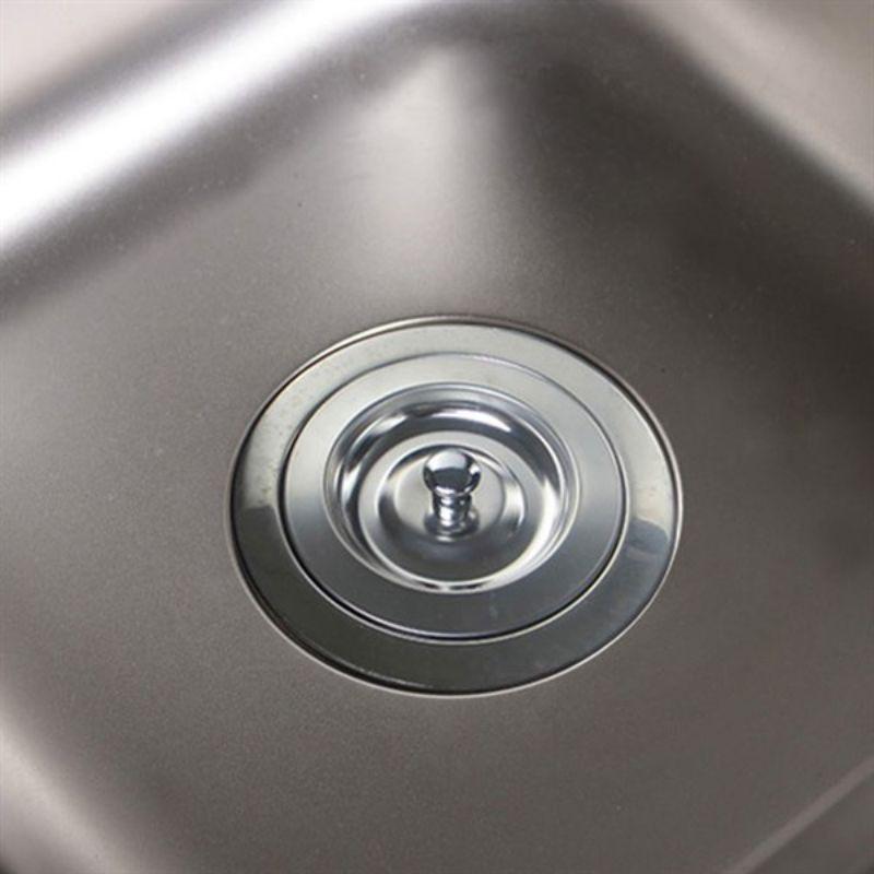 (new) Nắp inox chặn bồn rửa bát