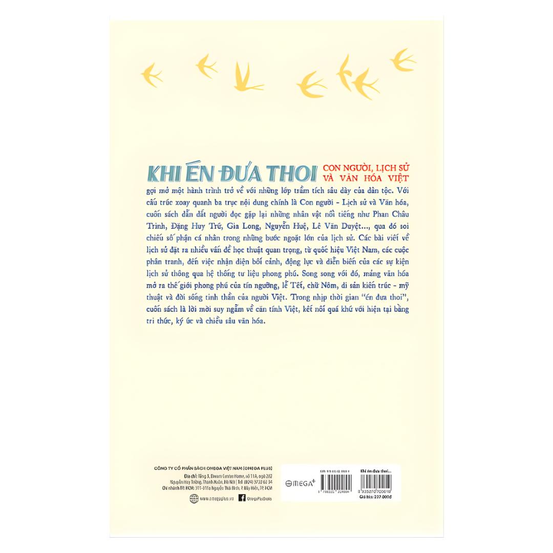 Khi Én Đưa Thoi - Con Người, Lịch Sử Và Văn Hoá Việt - Omega Plus